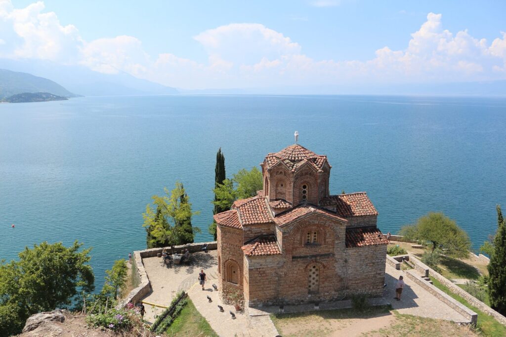 Macedonia lake church