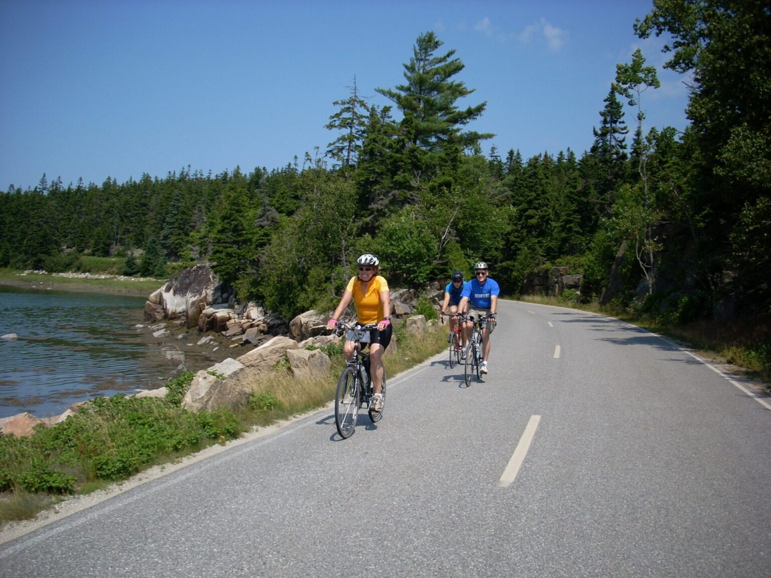 Maine's Gold Coast Bike Tour Acadia N.P. Summer Feet